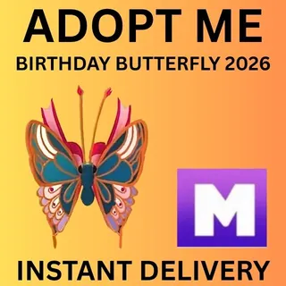 BIRTHDAY BUTTERFLY 2026 MEGA 1X - ADOPT ME 