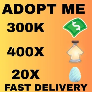 BUCKS AND AGE UP POTIONS - ADOPT ME 