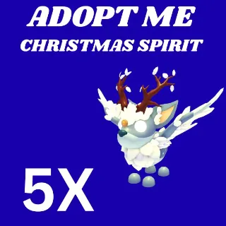 CHRISTMAS SPIRIT 5X - ADOPT ME 