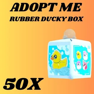 RUBBER DUCKY BOX 50X - ADOPT ME 