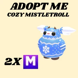 COZY MISTLETROLL 2X MEGA - ADOPT ME 