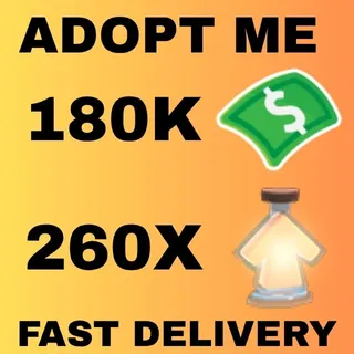BUCKS AND AGE UP POTIONS - ADOPT ME 