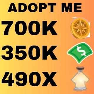 COMPASS COIN AND BUCKS AND AGE UP POTION - ADOPT ME 