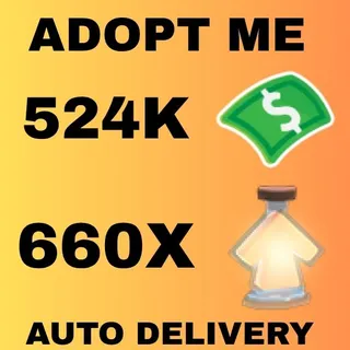  BUCKS AND AGE UP POTIONS - ADOPT ME 