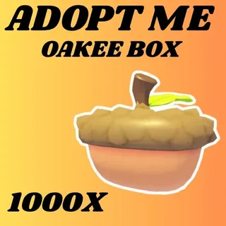 OAKEE BOX 1000X - ADOPT ME 