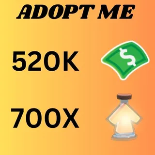 BUCKS AND AGE UP POTIONS  - ADOPT ME 
