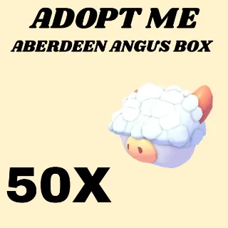 ABERDEEN ANGUS BOX 50X - ADOPT ME 