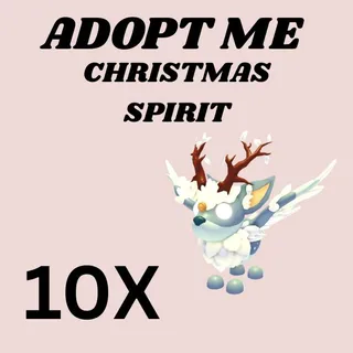 CHRISTMAS SPIRIT 10X - ADOPT ME 