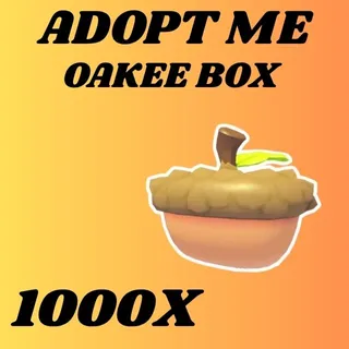 OAKEE BOX 1000X - ADOPT ME 