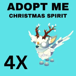 CHRISTMAS SPIRIT 4X - ADOPT ME 