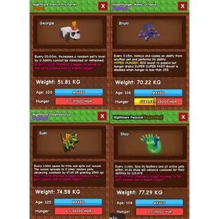 HUGE/TITAN ( FFF/MIMIC/DILO/PEACOCK ) BUNDLE ✅CHEAP AND FAST DELIVERY✅