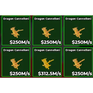1x dragon cannelloni