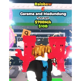 Rainbow Garama and Madundung 700m/s
