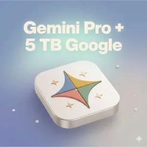 Gemini pro 18 months plus 5 TB Google