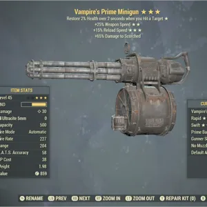 V25ffr15fr Minigun