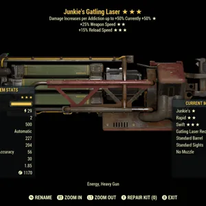 Junkies 2515 Gat laser