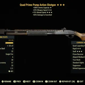 Q2515rl pump shotgun