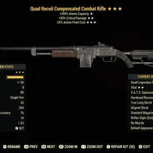 Q50c25lvc Combat rifle