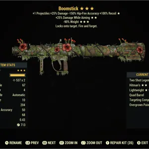 Overgrown Boomstick