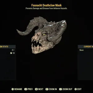 Fasnacht Deathclaw mask
