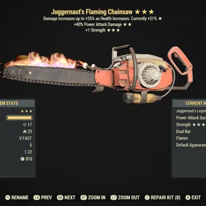 Juggernaut 401s chainsaw