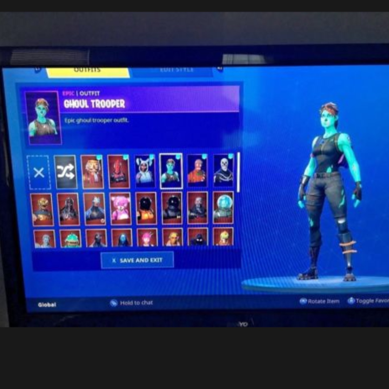 ghoul skull trooper account - fortnite accounts for sale ps4 ghoul trooper