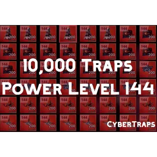 PL144 Traps: 10,000