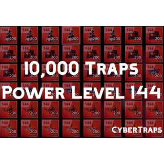 PL144 Traps: 10,000