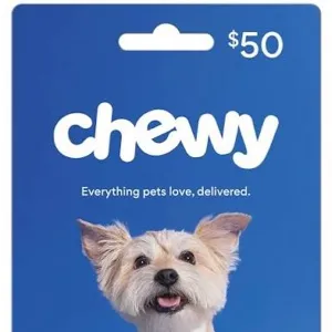 Chewy gift card ($50 usd)