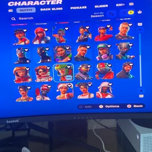 Fortnite account stacked