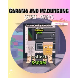 Garama and madungung 50M/S - Roblox *Unmissable Offer!* Steal a Brainrot / Secret Brainrots / Limited Edition Rare Item - SAB