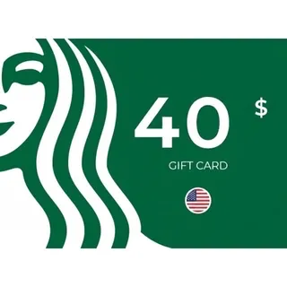 $40.00 USD Starbucks