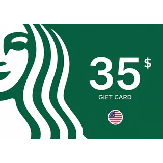 $35.00 USD Starbucks 5USD*7