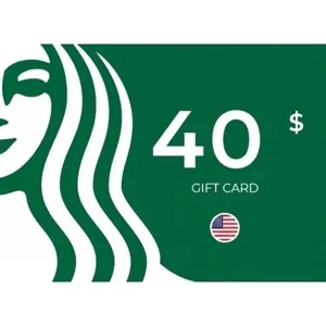$40.00 USD Starbucks