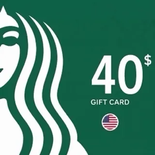 $40.00 USD Starbucks