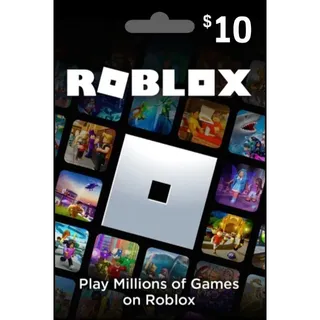 ROBLOX $10 USD GIFT CARD
