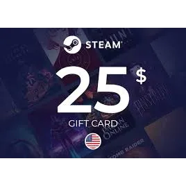 $25.00 USD Steam