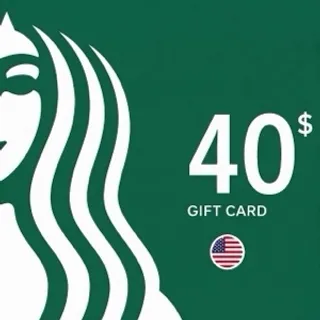 $40.00 USD Starbucks