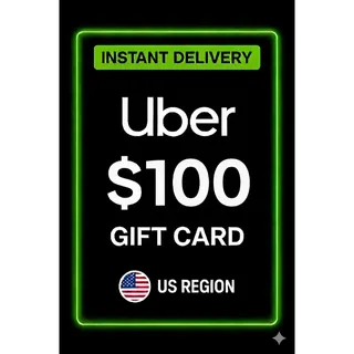 $100.00 USD Uber Eats
