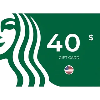 $40.00 USD Starbucks