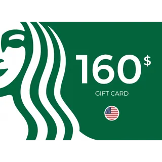 $160.00 USD Starbucks