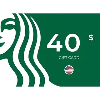 $40.00 USD Starbucks