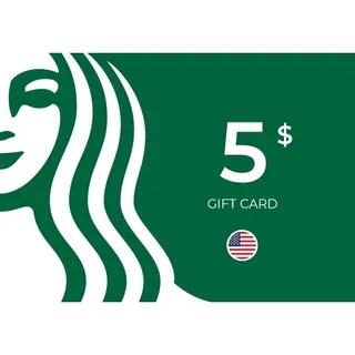 $5.00 USD Starbucks