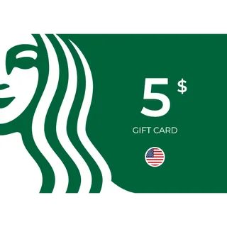 $5.00 USD Starbucks