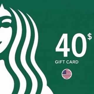 $40.00 USD Starbucks