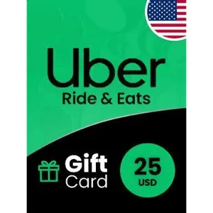 $25.00 USD Uber Eats