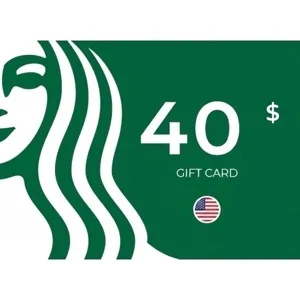 $40.00 USD Starbucks