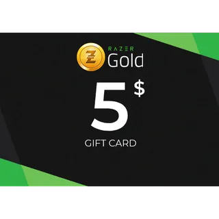 $5.00 USD Razer Gold  Automatic delivery