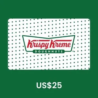 $25.00 USD Krispy Kreme