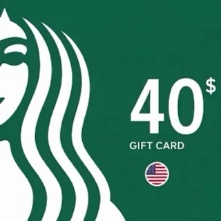 $40.00 USD Starbucks